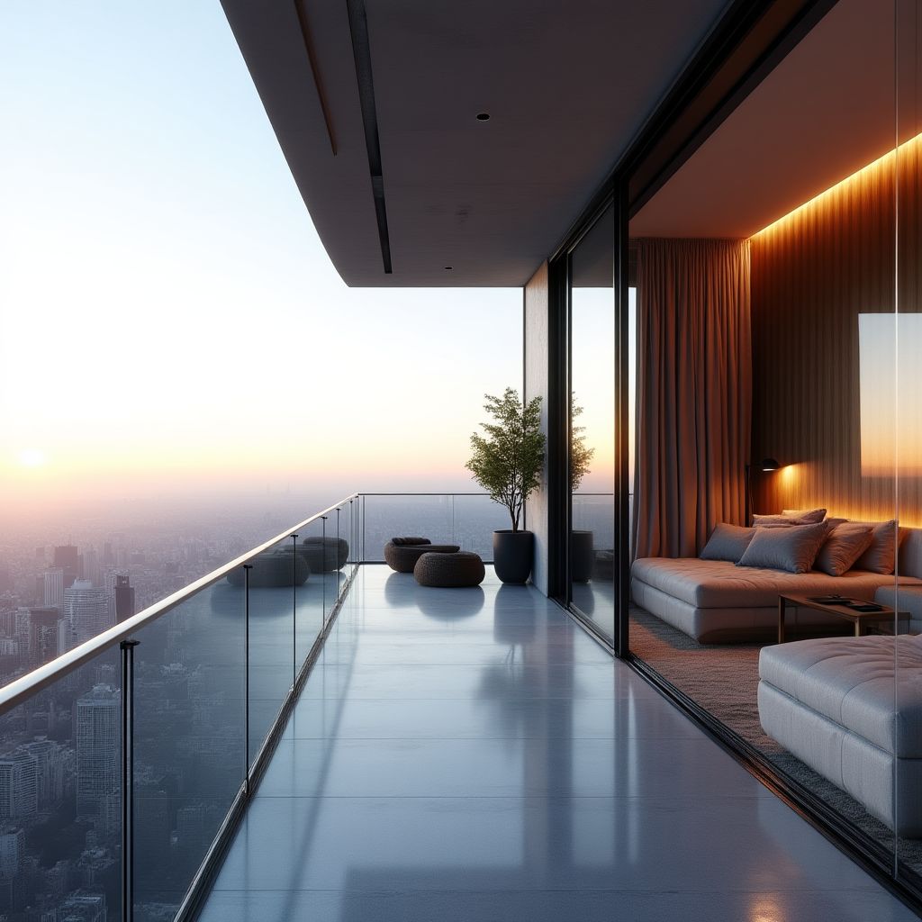 Nowoczesny penthouse